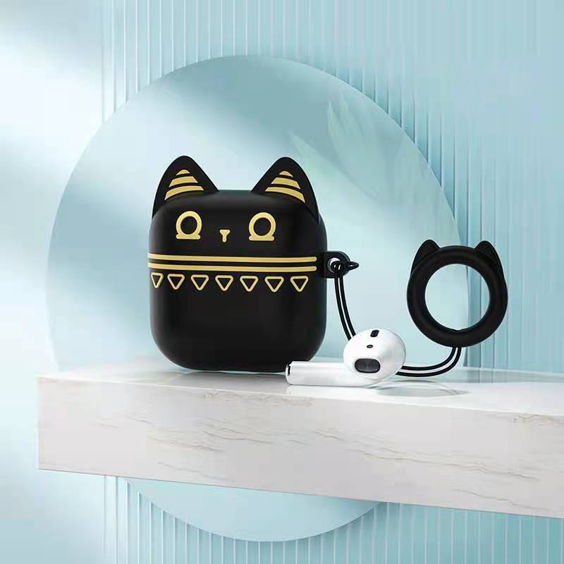 For Pro4 Earbuds Case 3D Cartoon Colorful Cute Soft Silicone Earphone Cases  Wireless Headphone Earbud Cover Box Bags Fo