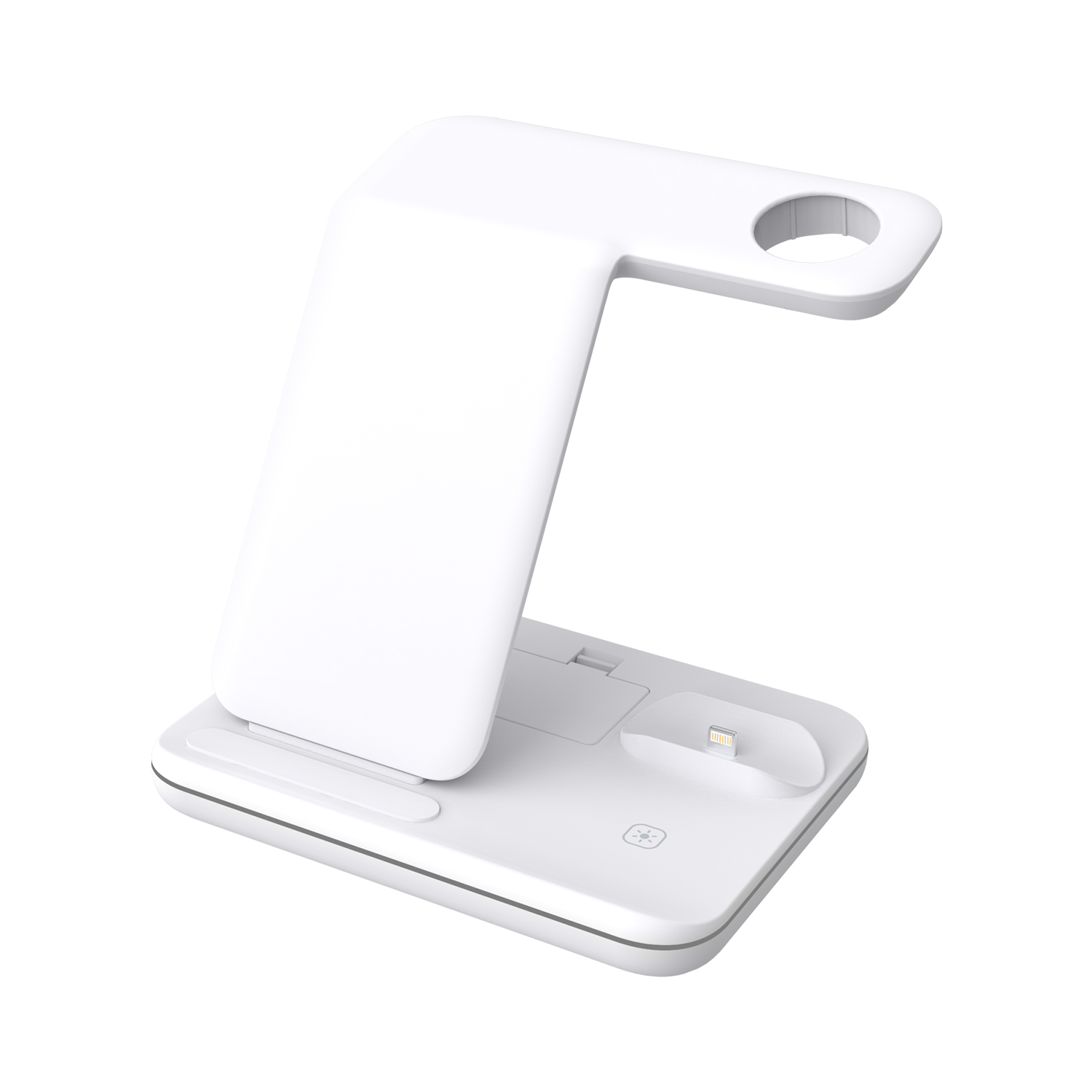 Guany Z5M Multiple Devices Wireless Phone Holder All In One Desk Top Charger For Watch Airpods Mobile Phones