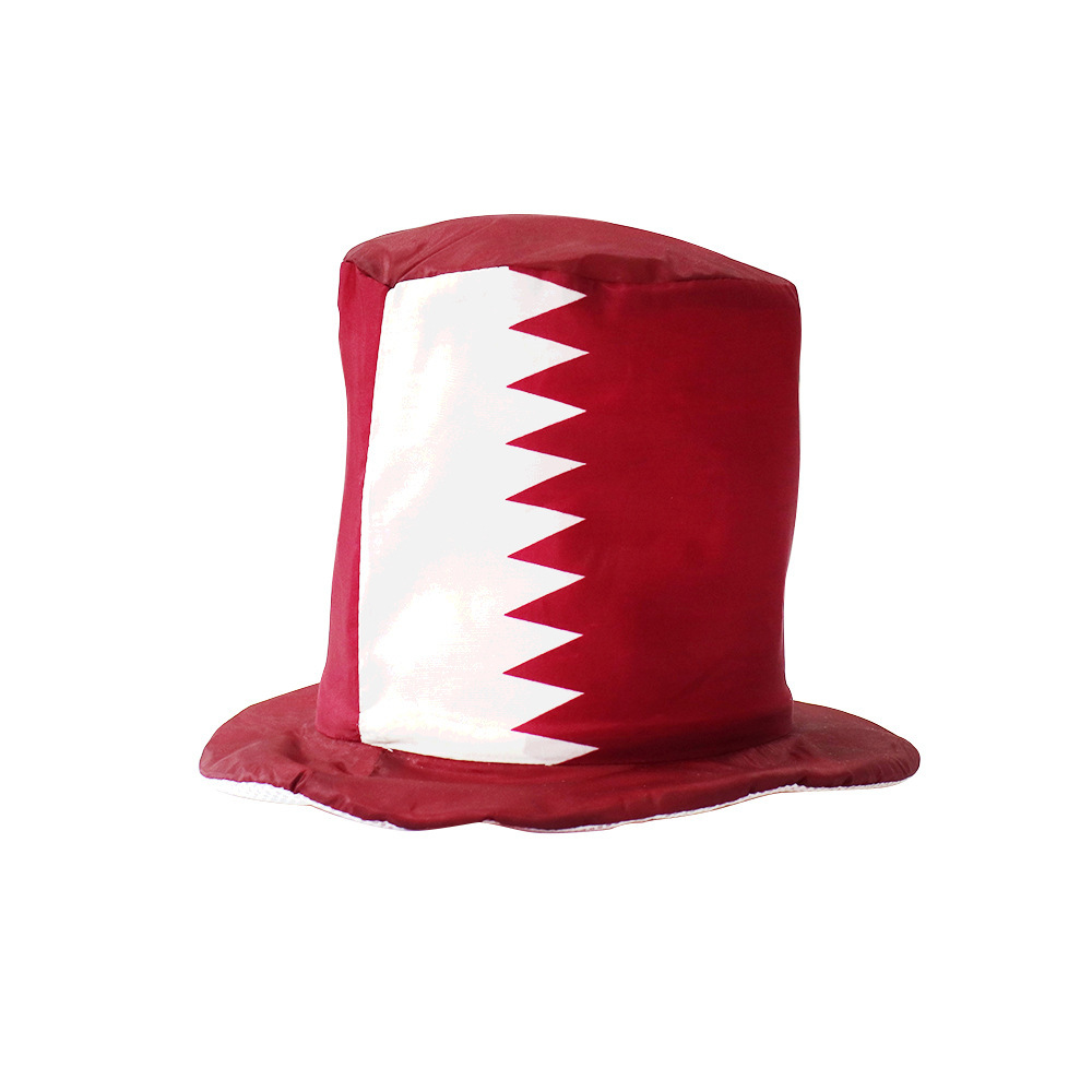  blank promotional give aways Campaign qatar  promotional fan hat 2022 accessories