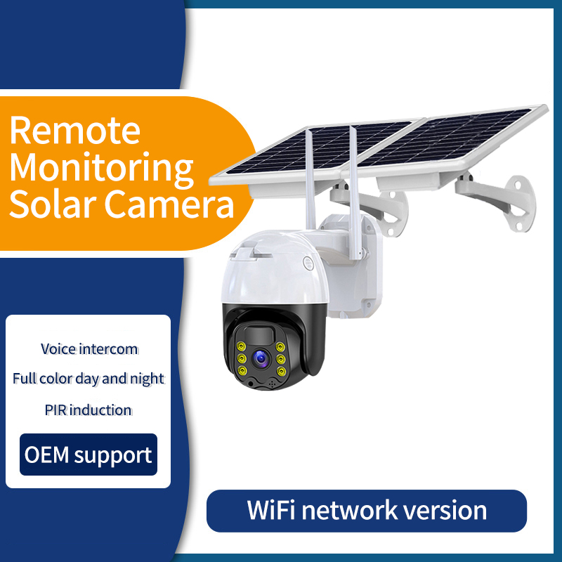 4G SIM Card 1080P Camera WIFI Solar Panel Battery Powered Smart Security Monitor Two-way Intrusion Alarm Outdoor CCTV CA