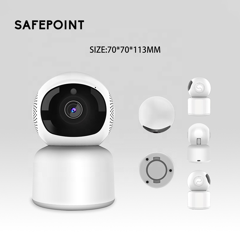 SAFEPOINT SFC13    720P Night Vision Home Indoor Pan-Tilt Security Smart Wireless Wifi Network IP C