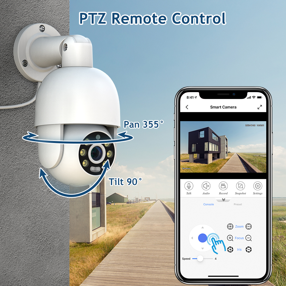 8Ch 8Mp Smart H.265 Security Camera System Indoor Waterproof Home Security System Cameras Set
