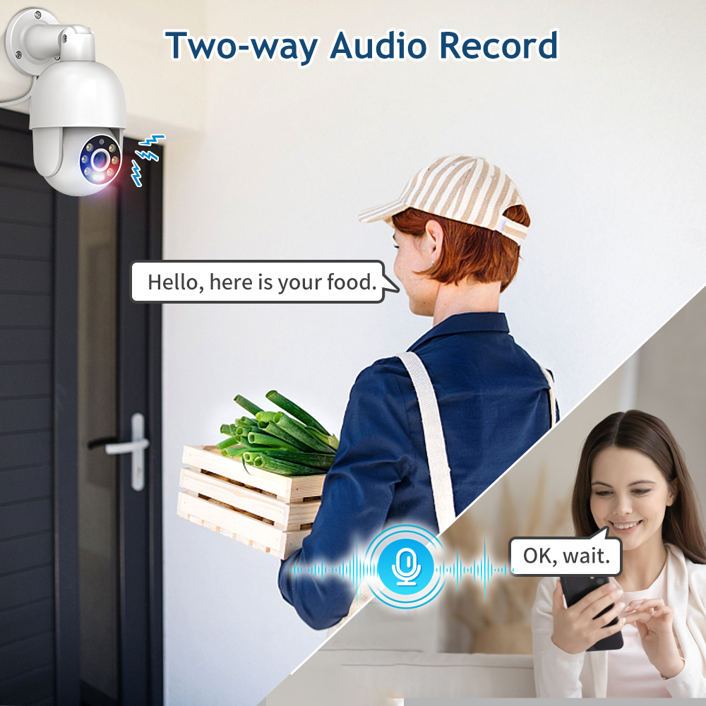 8Ch 8Mp Smart H.265 Security Camera System Indoor Waterproof Home Security System Cameras Set