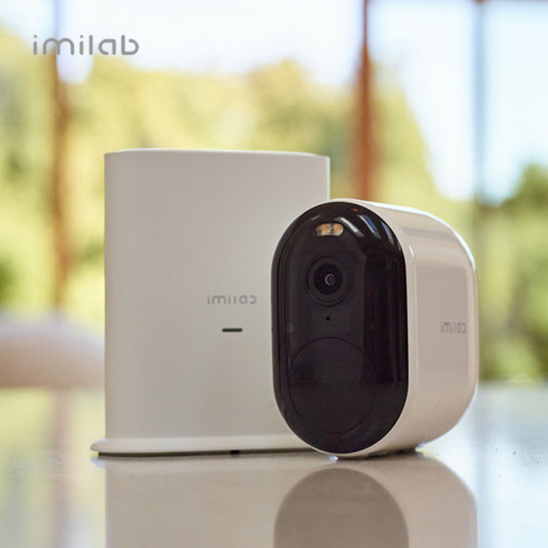 IMILAB  EC4 Camera with Gateway Set  HD CCTV Surveillance System Outdoor Spotlight IP Wireless WiFi Smart Home Security 