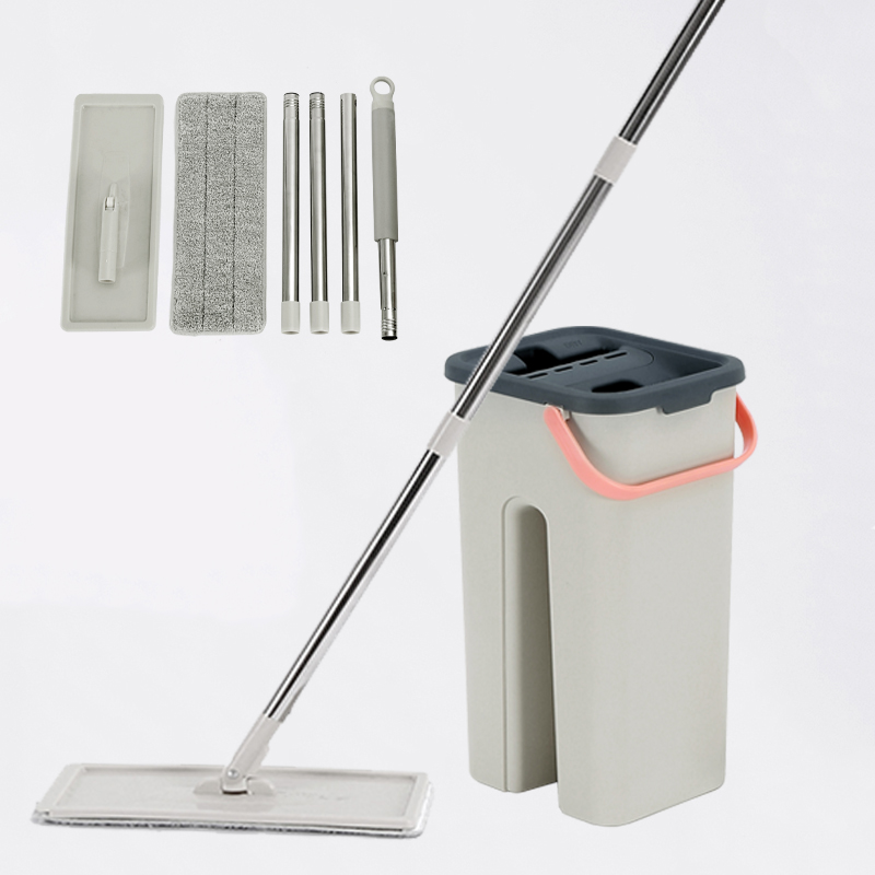 home supplier limpieza hogar 360 flat mop floor cleaner machine flat mop with bucket