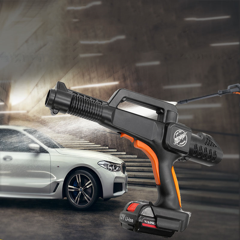 16.8V High Pressure car wash machinery Electric Car Washer Kit Mini Portable Car Washer Cleaner Water Wash Pump Sprayer 