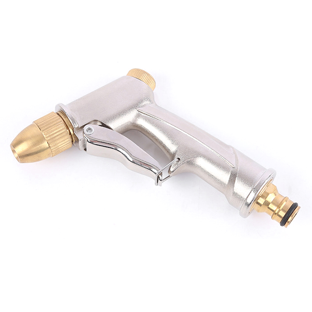 high pressure cleaning gun kit,360 degrees rotation adjustable splash, copper plate ergonomic design white water car was
