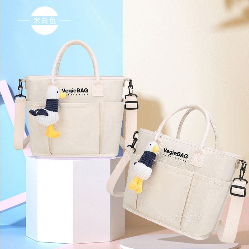 Trendy Mommy Bags Canvas Mummy Bag Tote Mummy Diaper Dag