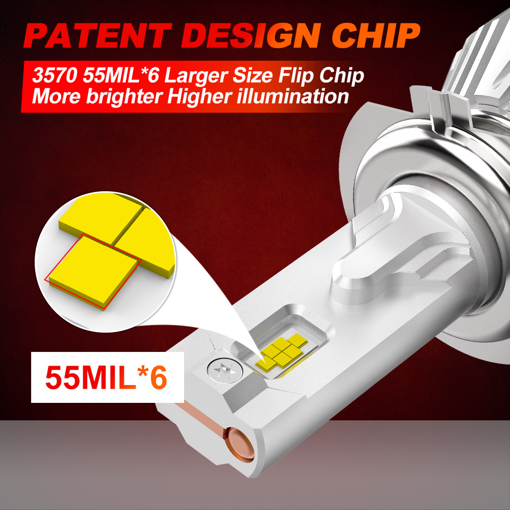 NAO NR 300W 50000Lm Auto Headlamp Bulb 9005 H1 H3 H11 Canbus H7 Foco Led H4 Turbos Fog Led Light Car H4 Led Headlight Fo