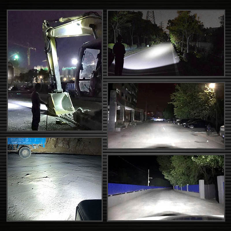 4 LED 40W 12V Waterproof  Motorcycle Working light Car Auto Light Work light For Vehicle Truck Tractor