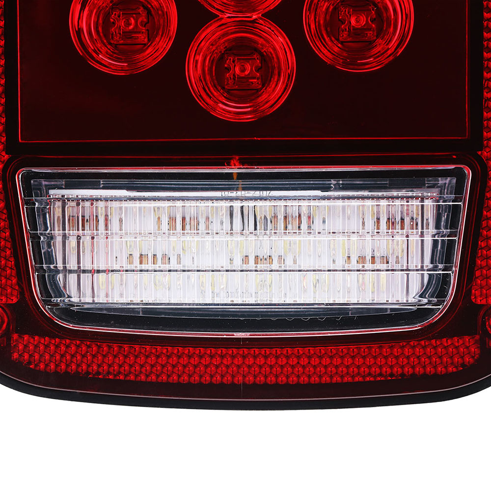 2 PC Waterproof Trailer Fog Light for Truck Boat Caravan Driving Tail Rear Lamps Safety Warning Lantern 12 LED Chips