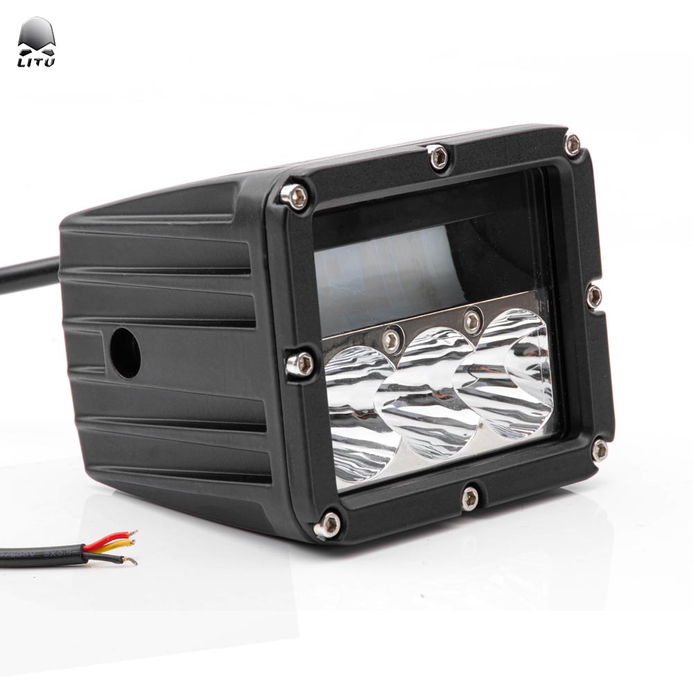 50W Work Lamp 12v 24v 3.5 Inch Offroad 4x4 Car Motorcycle Truck Auto Parts Led Draving Pods Light Auto lighting System