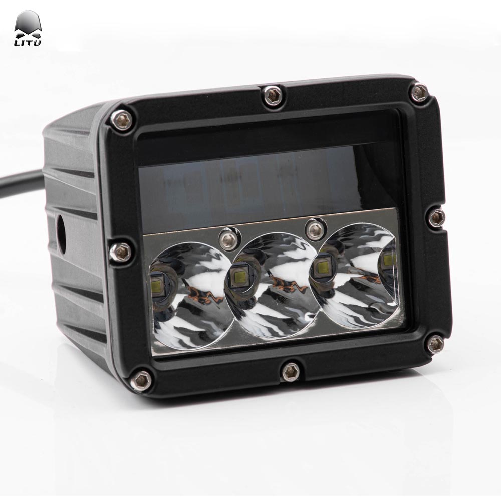 50W Work Lamp 12v 24v 3.5 Inch Offroad 4x4 Car Motorcycle Truck Auto Parts Led Draving Pods Light Auto lighting System