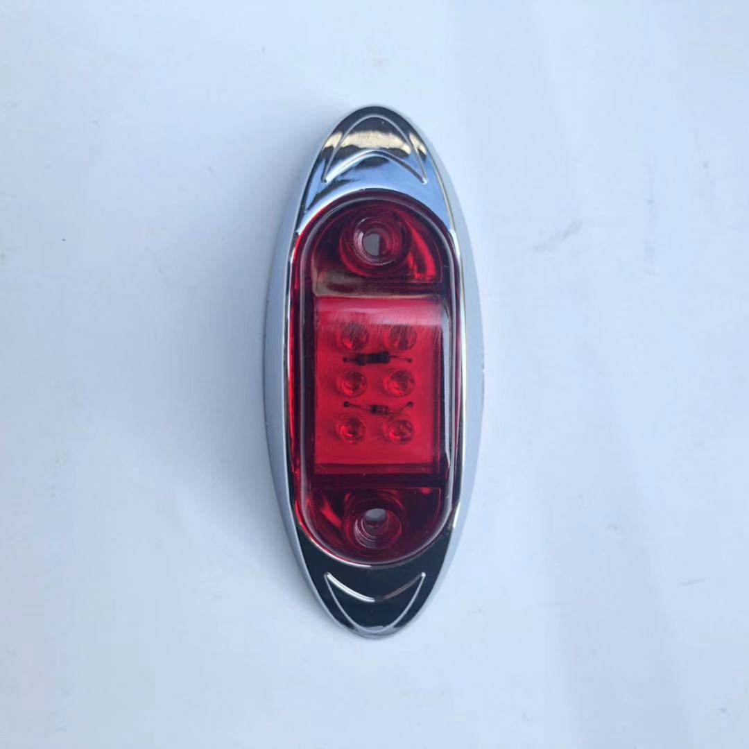 Auto lighting system LED Side Lamp 24V 12V side marker lamp  chrome coach  truck Trailer Lorry WJC-S-003 auto lighting s