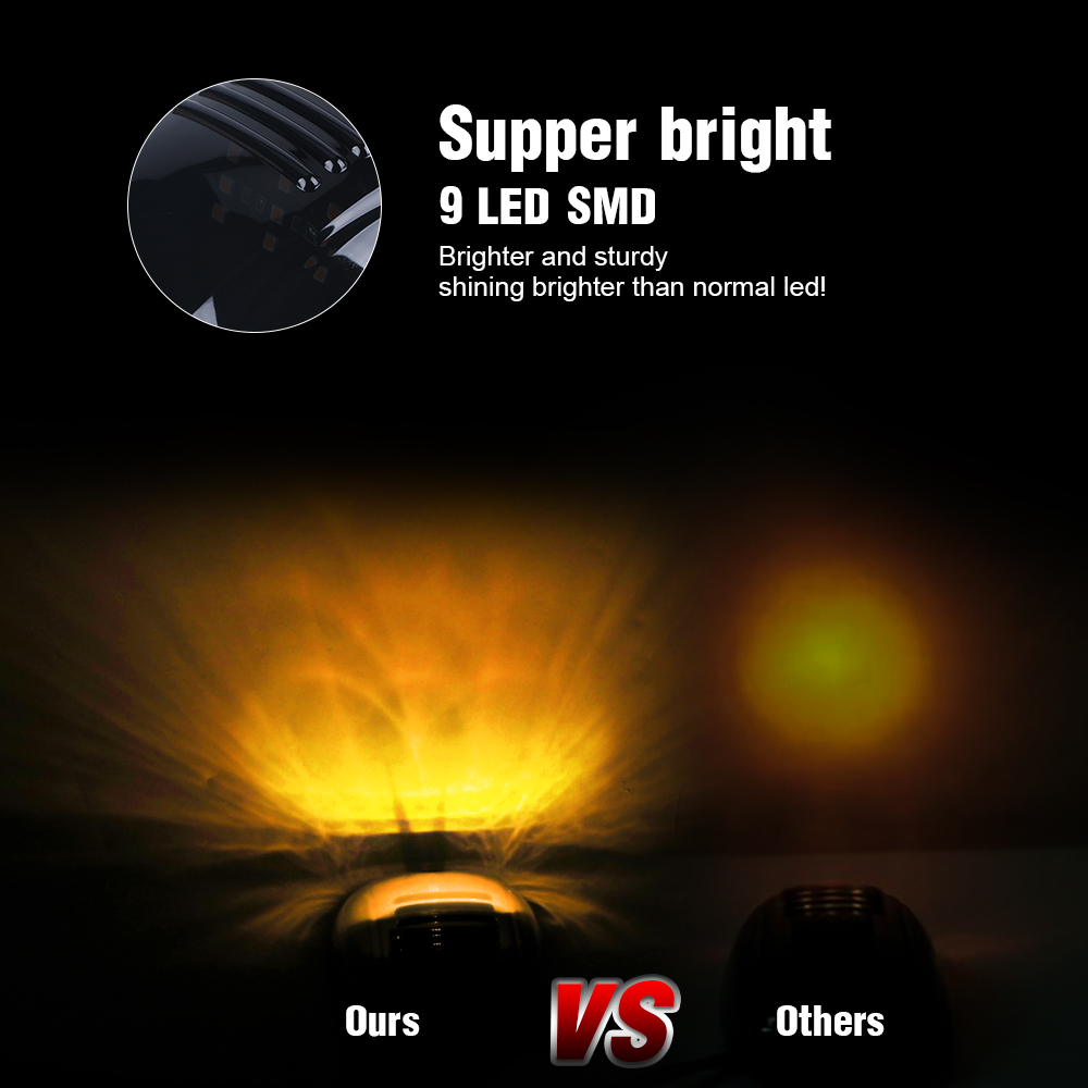 Automotive Lighting Systems 12V Car Work Light Amer Color Truck Driving Light For Universal Car