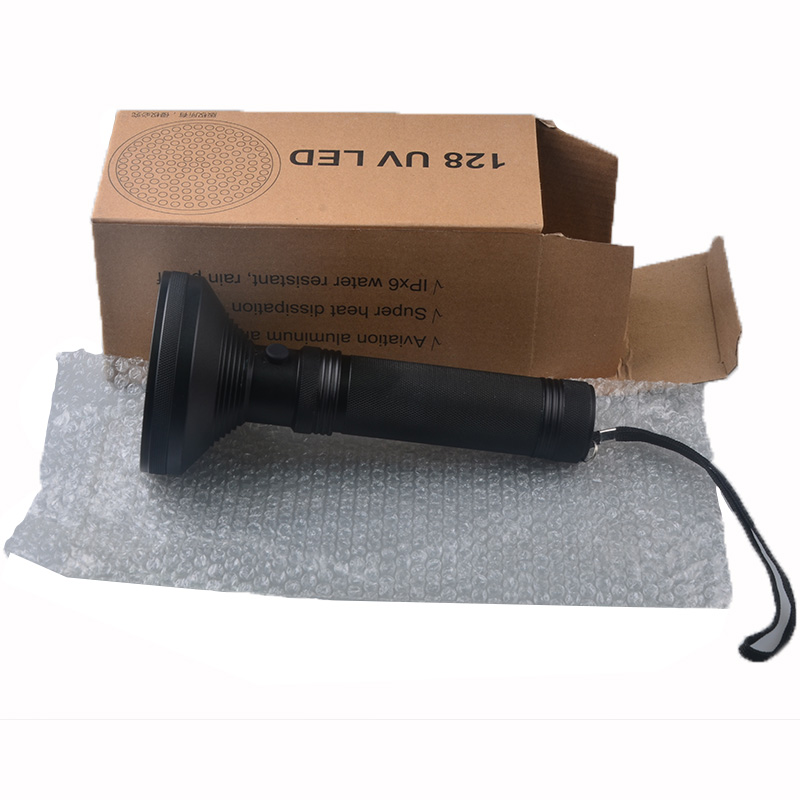 New Arrived 390 395 400nm UV Flashlight 9 51 100 128 LEDs ultraviolet uv Flashlight Black Light For Scorpion Detection P