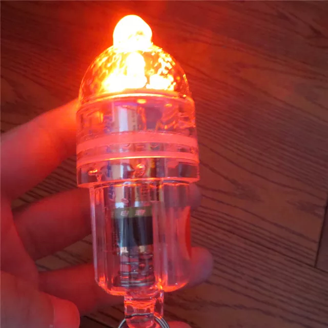 2 AA Batteries 3V Voltage Big Game Disco Flash Blinking Lure Fishing Light
