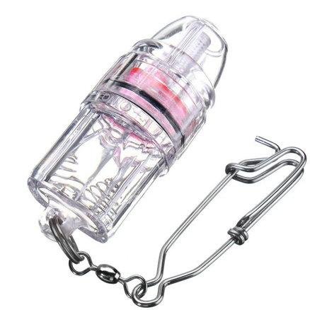 2 AA Batteries 3V Voltage Big Game Disco Flash Blinking Lure Fishing Light