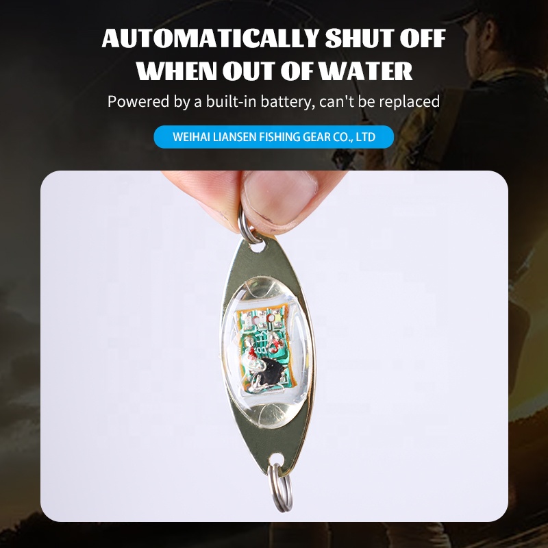Entice Victory ultra-long shines time 80 hours 5pcs/1 box fishing lure light led underwater flashing light fishing lure