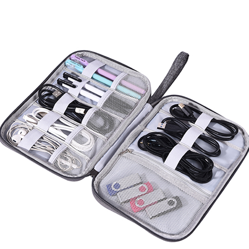 2020 hot sale cable organizer bag electronics organizer travel accessories cord organizer bag