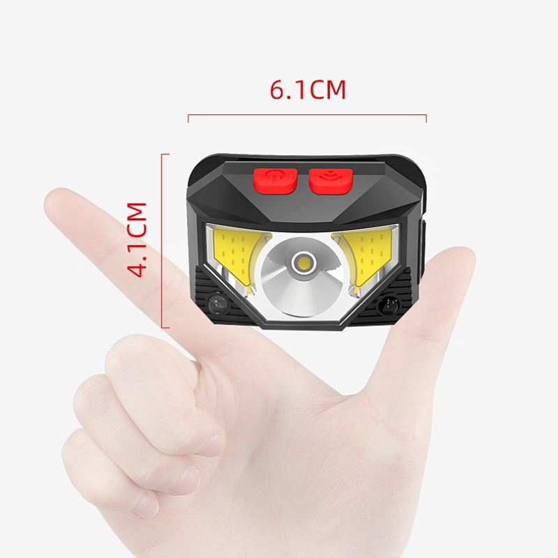 8 Light Modes Head Lamp Outdoor Led Headlamp COB Flashlight Torch High Lumen Head Light For Camping Fishing