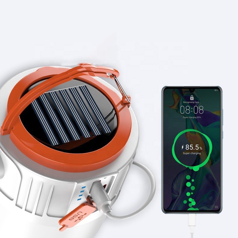 2023 SHENZHEN HONGMAO   Hot Sale Night Fishing Emergency Lamp USB Rechargeable Remote Control led solar light for 