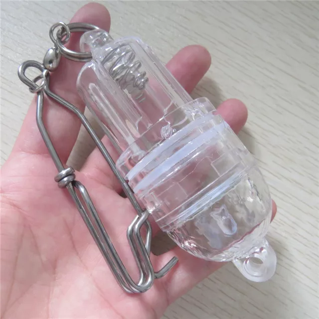 2 AA Batteries 3V Voltage Big Game Disco Flash Blinking Lure Fishing Light