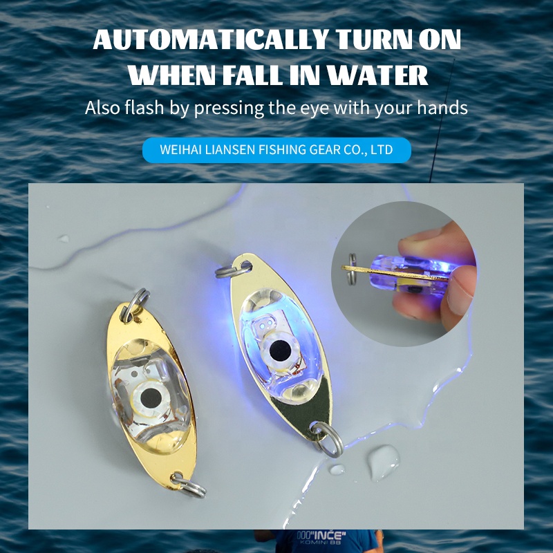 Entice Victory ultra-long shines time 80 hours 5pcs/1 box fishing lure light led underwater flashing light fishing lure