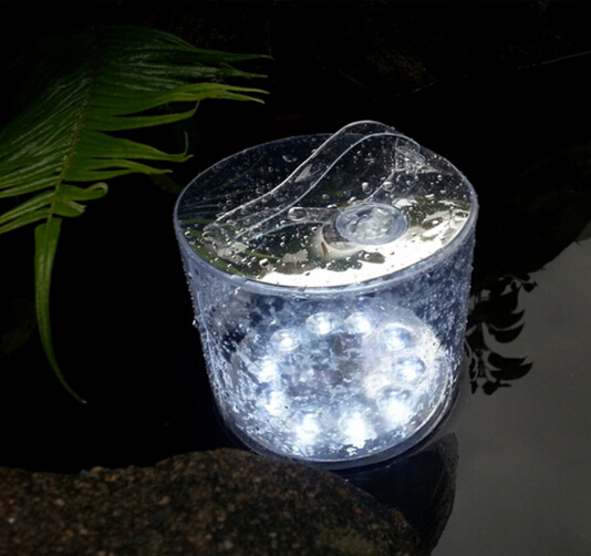 Inflatable Solar Light Foldable Portable Swimming Fishing Light LED Mini Outdoor Tent Camping Light