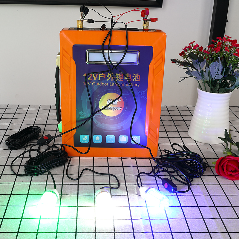 Wellva 12V-24V underwater LED Fish-luring lights lure fish Bait finder night fishing light Submersible attracting fish l