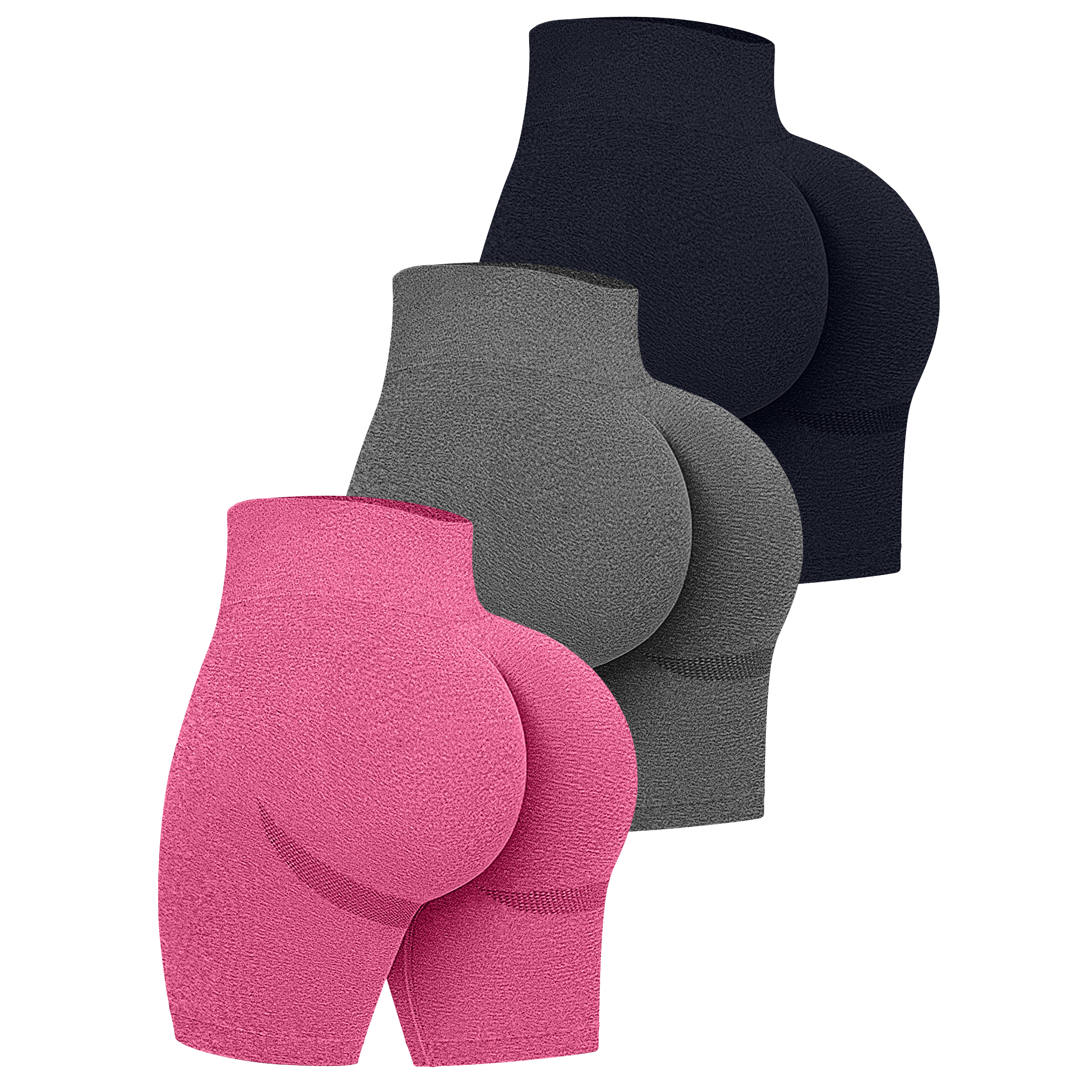 Hot Selling Seamless Fitness Yoga Wear Scrunch Butt Sexy Gym Shorts Women