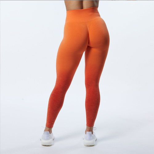 USA 2023 Peach seamless yoga pants high waist slim fitness pants for women hip lift tight cycling running sweatpants