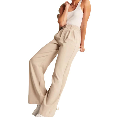 Elegant Clothes High Waist Drooping Suit Pants for Women Cool Pants Casual Fashion Pants Straight Wide Leg Trousers