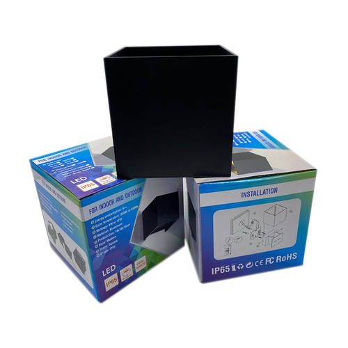 Indoor 6W LED Wall Lamp Up and Down Aluminum Decorate Wall Sconce bedroom LED Wall Light Waterproof Lighting