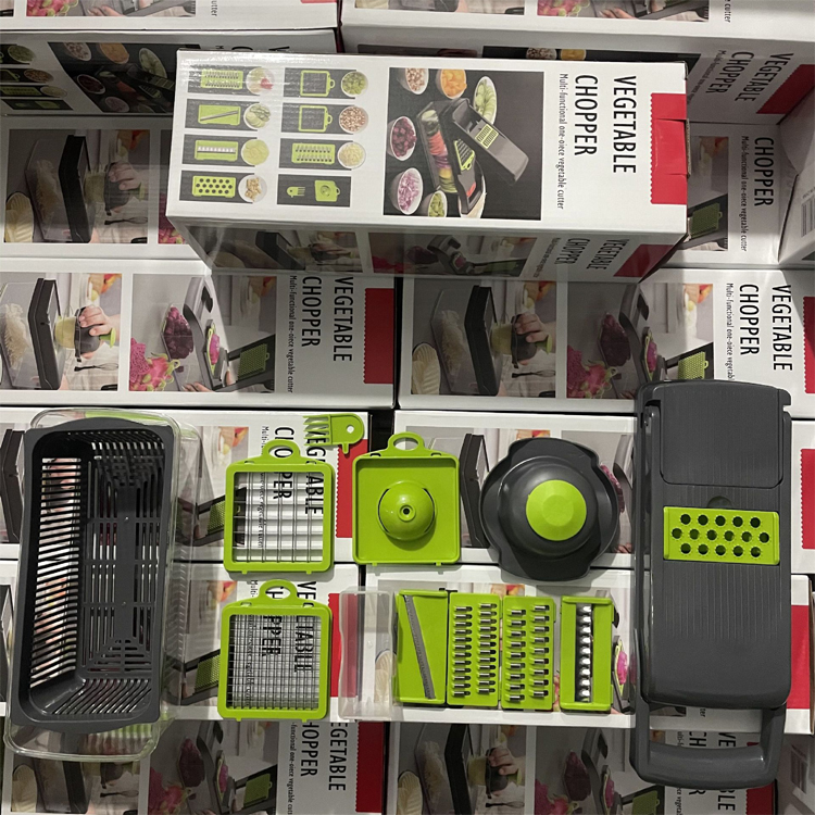 Rated Multi Functional Manual Fruit & Vegetable Cutter Chopper, Slicer, and Cutting Tool for Efficient Kitchen Prep