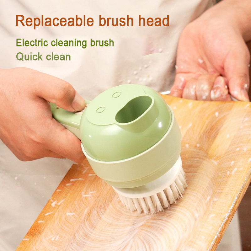 4 in 1 Electric Vegetable Cutter Set Multifunctional Handheld Onion Chopper & Kitchen Accessories