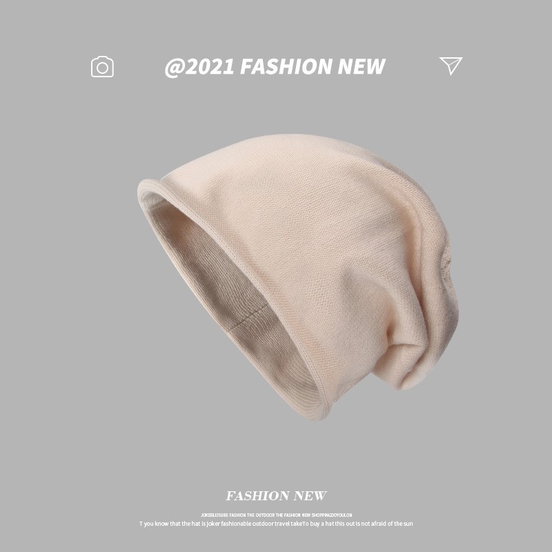 High Quality Ladies Solid Color Letters Fashion  Hat Versatile Warm Knitted Winter Wool Hat 3m Hat