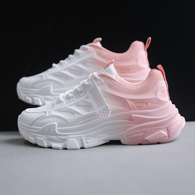Summer New Design Breathable Fashion Shoes Platform Comfortable Women Casual Shoes Sneaker