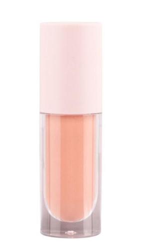 Nude Color Lip Gloss Waterproof with Cute Lip Gloss Tube