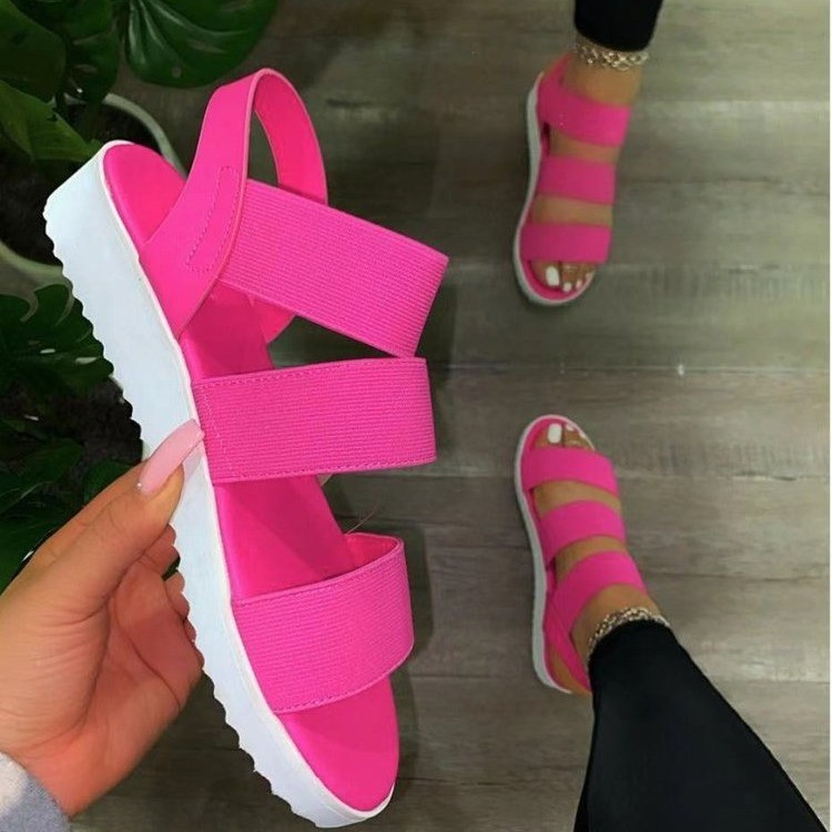 2023 Spring and summer European and American  Beach Flip flops slipper women's flat for ladies sandals slide femme