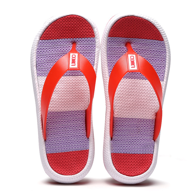 2023 Women Sandals Indoor Outdoor Women's Flip-flop Beach Footwear Sport Platform Soled Eva Men Rubber Slippers