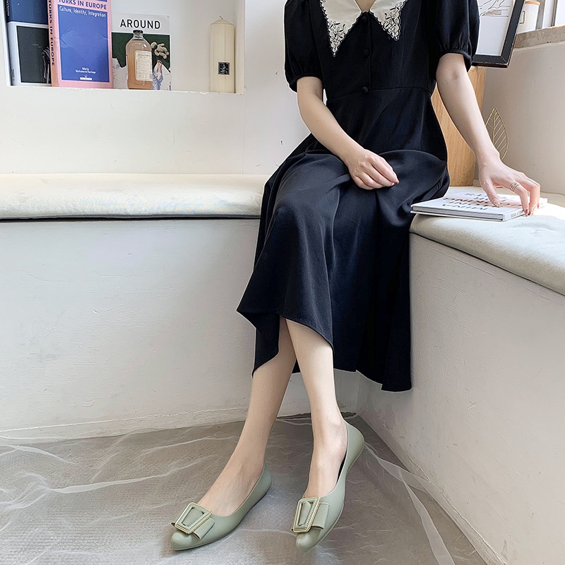Women Flats Soft Sole Fashion Outdoor Summer Casual Walk Lady Closed Toe Sandals