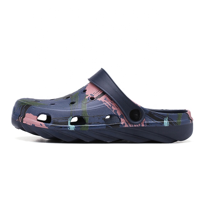 Boysgirls slides shoes casual printing clogs outdoor summer beach women and men  EVA clogs slides sandal couple slippers