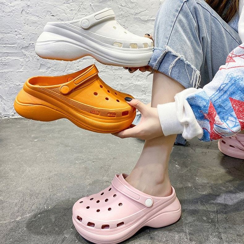  EVA Clog Shoe Breathable Cool Beach Slippers Lightweight Garden clogs shoes Non-slip Slides Slippers for Women