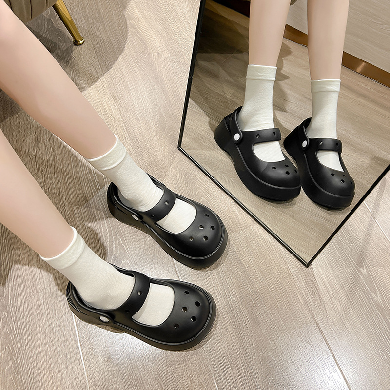 ycfootwear Slippers women's summer 2023 new platform clogs non-slip clogs