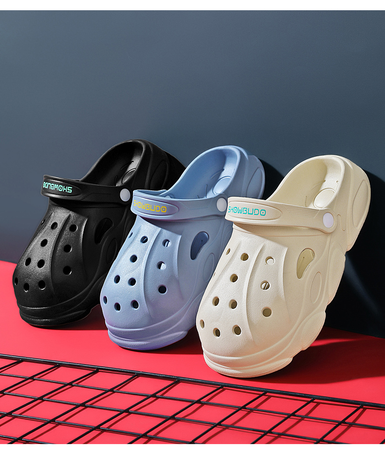 Slippers EVA Clogs Shoes for Men and Women Garden Shoes Design EVA  High Quality New Colorful All Size Opp Bag 