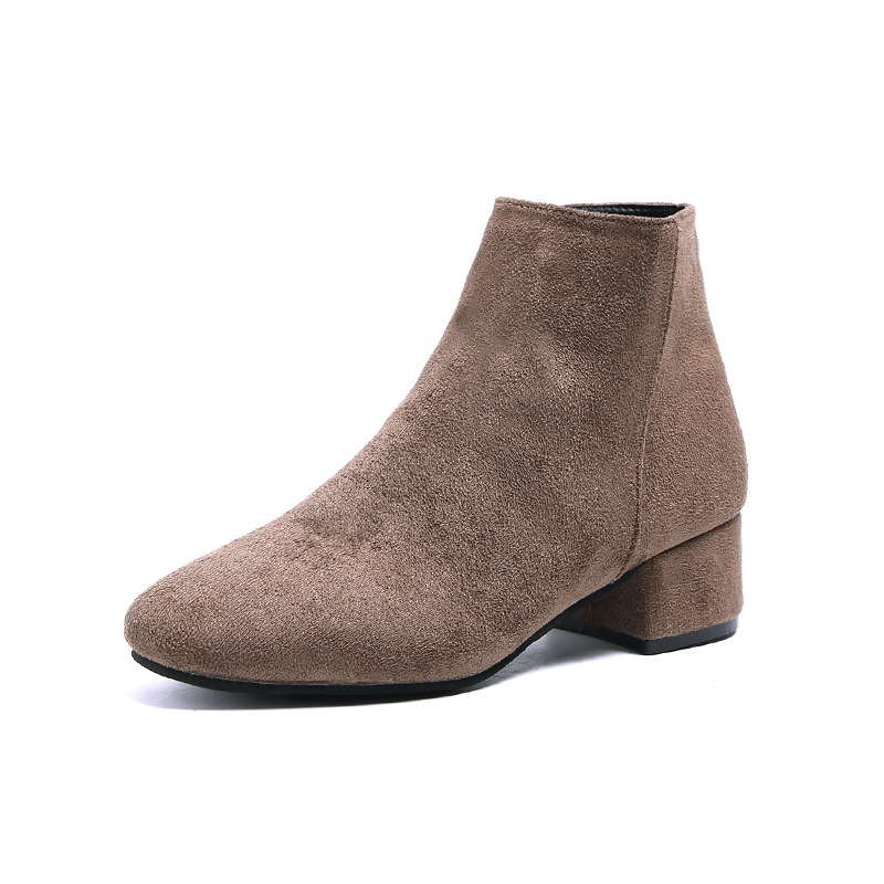 Luxury Boots Casual Fashion Women's Combat Boots Women Fashion Suede Winter Boots 