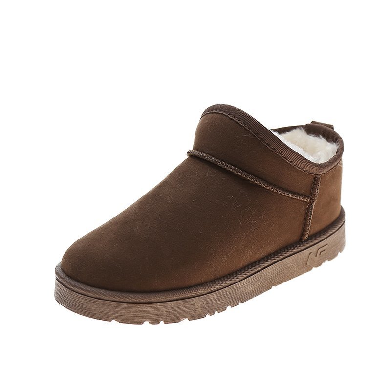 High Quality Women Cotton Boots Non-Slip Flat Boots for Winter Warmth