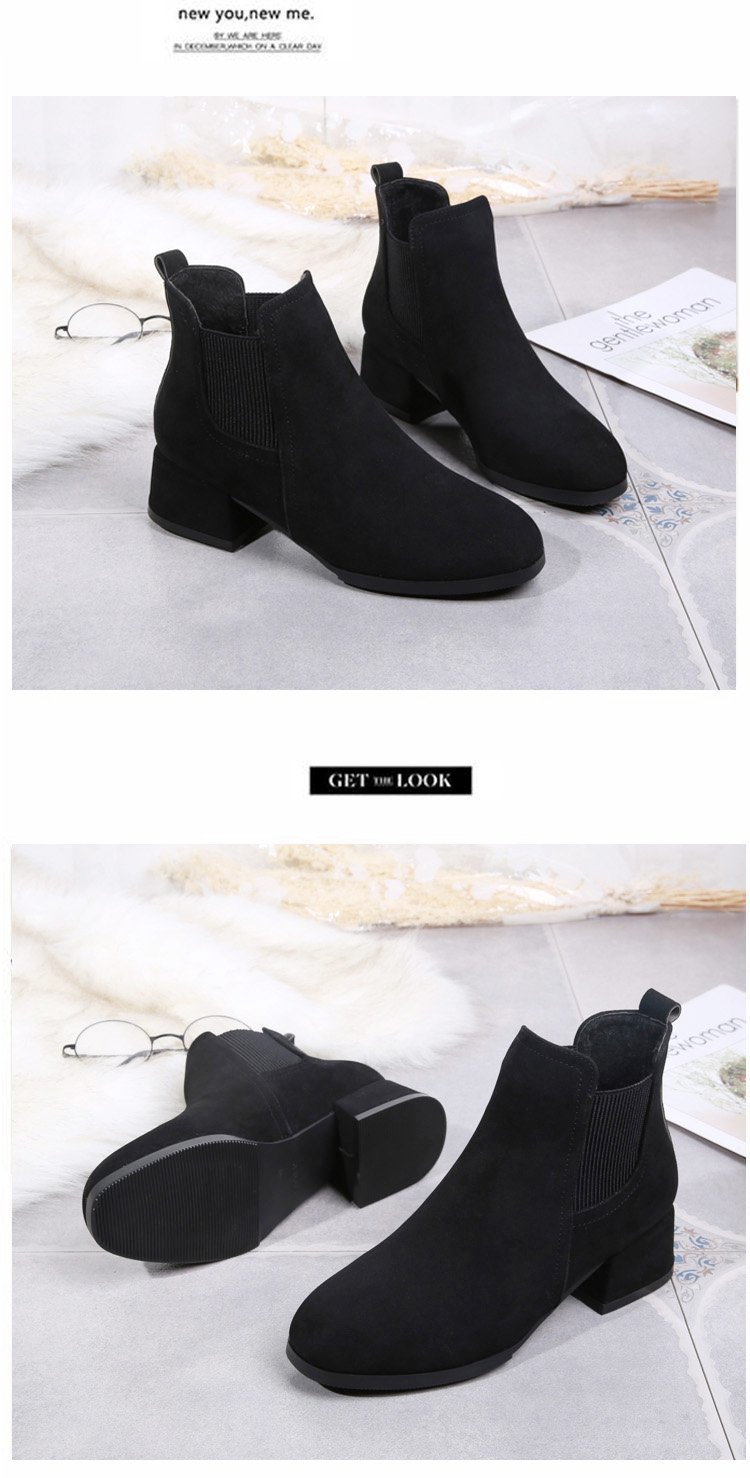Ankle Boots Shoes Women's Fashion Style Design Casual Shoes 