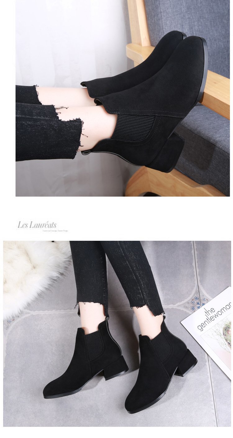 Ankle Boots Shoes Women's Fashion Style Design Casual Shoes 